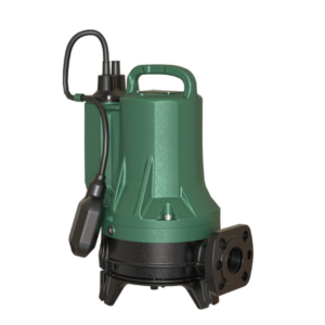 Bomba com um sistema triturador de aço inoxidável de alta resistência adequado para a para a transferência de água de esgoto a alta pressão.